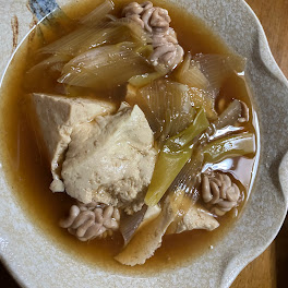 ダダミと豆腐の煮物