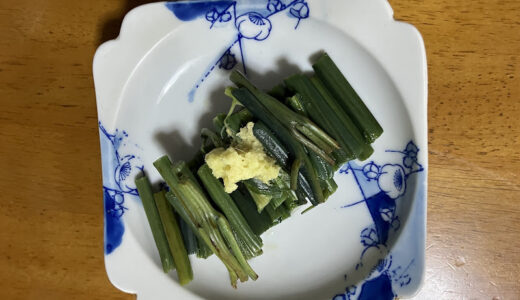 あく抜き成功　わらび